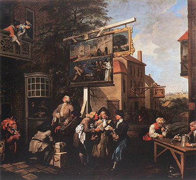 Canvassing for Votes William Hogarth